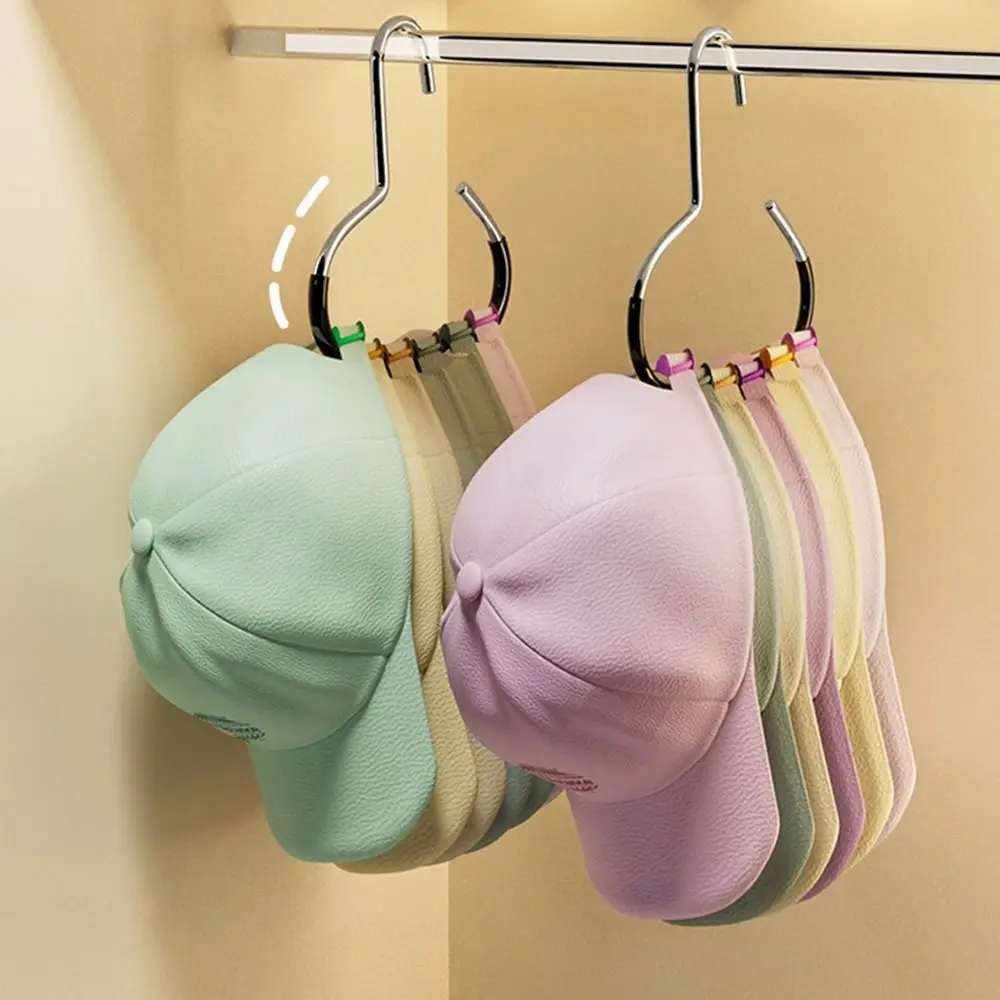 Fashion Circle Ring Hat Hanger Non-marking Non-slip Scarf Towel Tie Hanging Rack Hat Display Racks