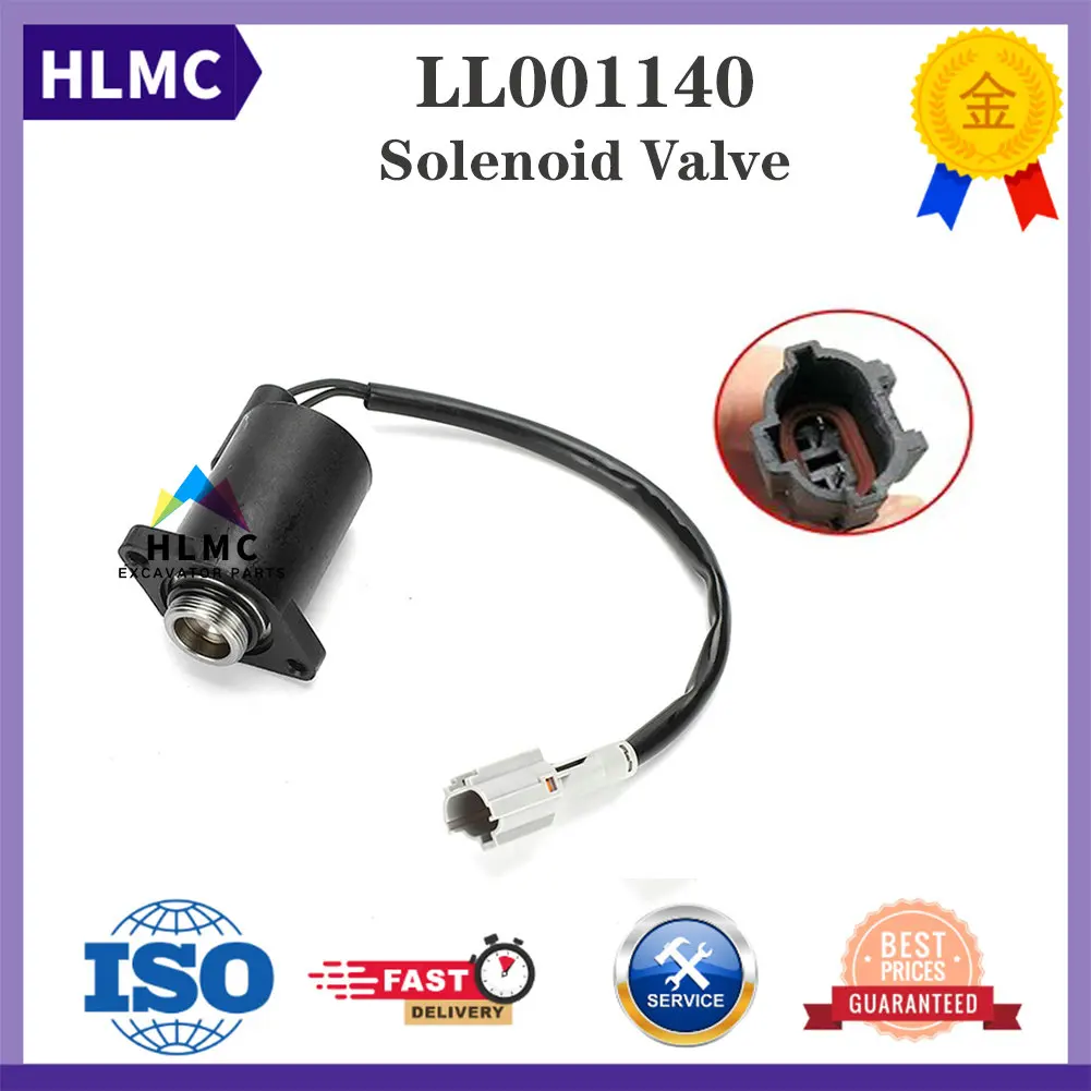 

Excavator Parts Solenoid Valve LL001140 Use For CX130B CX210B CX360B SH200-5 SH350-5 LINK BETL 210X2 360X2 LL001140