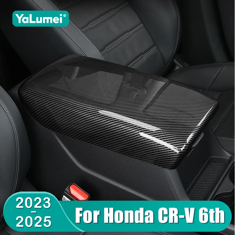 Für Honda CRV 2023 2024 2025 CR-V 6th Gen Hybrid Auto Center Konsole Armlehne Box Schutz Abdeckung Anti-scratch pad Zubehör
