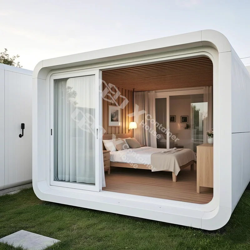 Rumah Kabin Rumah Baja Rumah Kontainer Prefabrikasi Mewah Kit Solusi Hidup Modern Semua Musim Desain Villa Prefab DIY Kecil