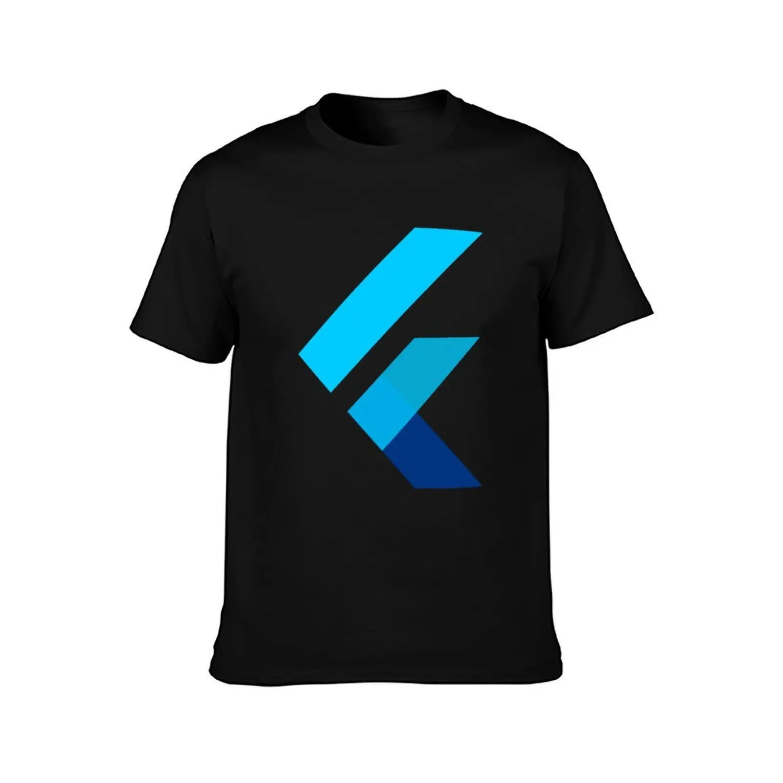 Google Flutter T-Shirt, Summer Casual Cotton Tee, Oversized Streetwear Tops, Vintage Graphic Print, Loose Fit Short Sleeve