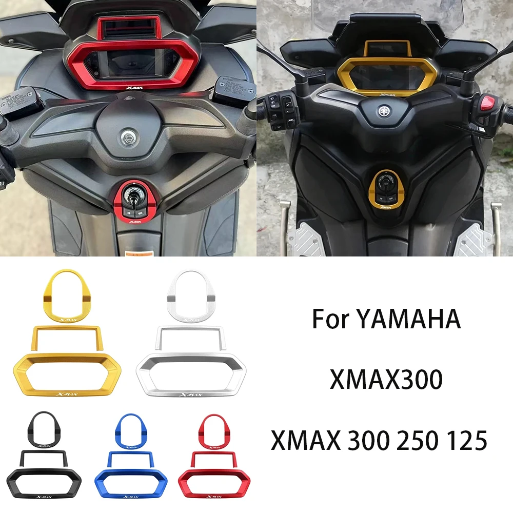 

Аксессуары для мотоциклов, электрический дверной замок, приборная панель, накладка на рамку для YAMAHA XMAX 300 2023 2024 XMAX 300 250 125