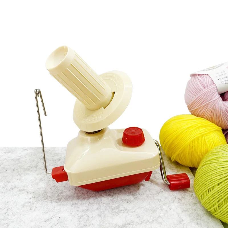 Hot Bobbin Machine for DIY Sewing Craft Tool, Wool Yarn, String Ball, Hand Winder, Fiber, Easy Reeling, Hot