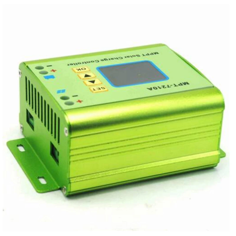 MPT-7210A Solar Carregador Painel Controlador, Controle Digital Boost Módulo de Tensão, 24V, 36V, 48V, 60V, 72V