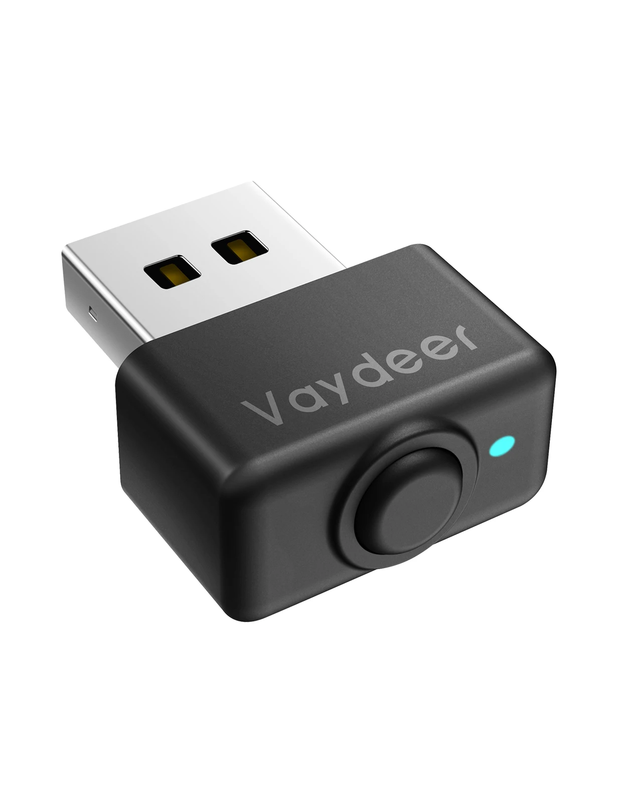Vaydeer-Mini Metal Mouse Jiggler, Feito de Liga de Alumínio Premium, Long Life Span, Plug and Play, 100% Indetectável