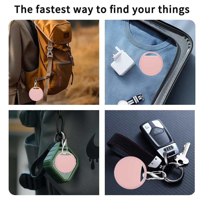 GPS Smart Air tag Bluetooth Anti-verlies apparaat Smart tracker Voor sleutels bagage portemonnee Smart tag Werkt met Apple Find My (alleen iOS)