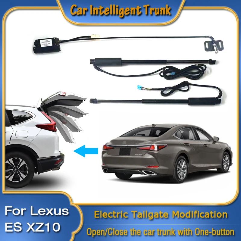 For Lexus ES XZ10 2018~2024 Car Power Trunk Opening Electric Suction Tailgate Intelligent Tail Gate Lift Strut Modification