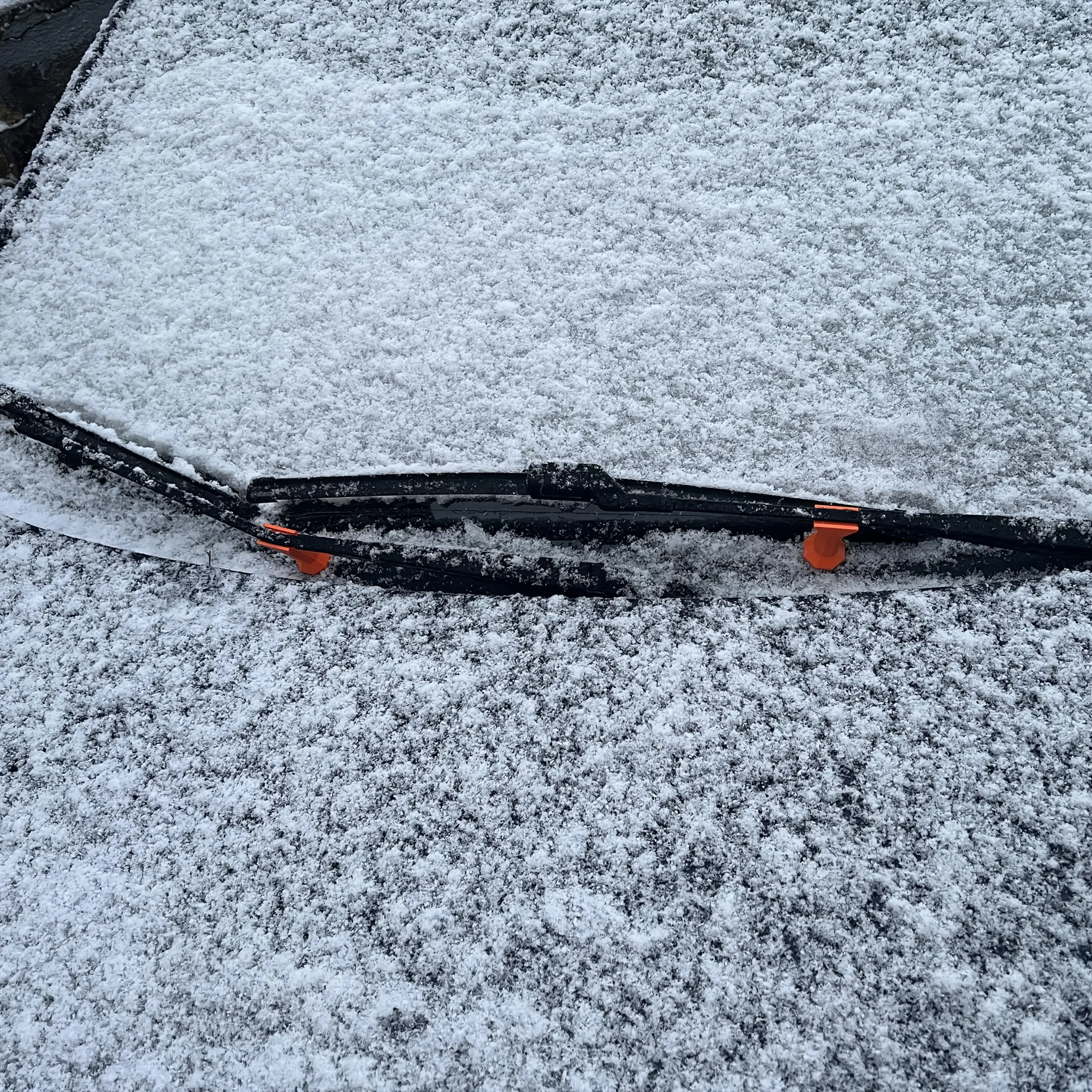 2Pcs Reusable Anti-Ice Windshield Wiper Cover, Winter Snow Freeze Protection, Easy Install for Most Vehicles