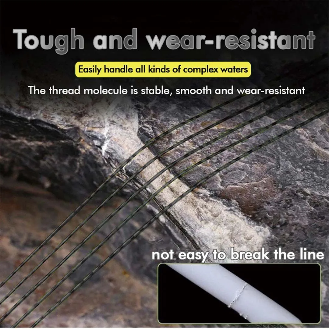 6000M Fluorocarbon Coated Fishing Line 5