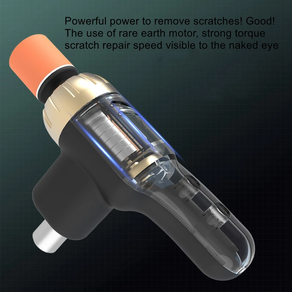 Car polishing machine second generation adjustable speed waxing machine mini electric scratch repair tools small beauty car with