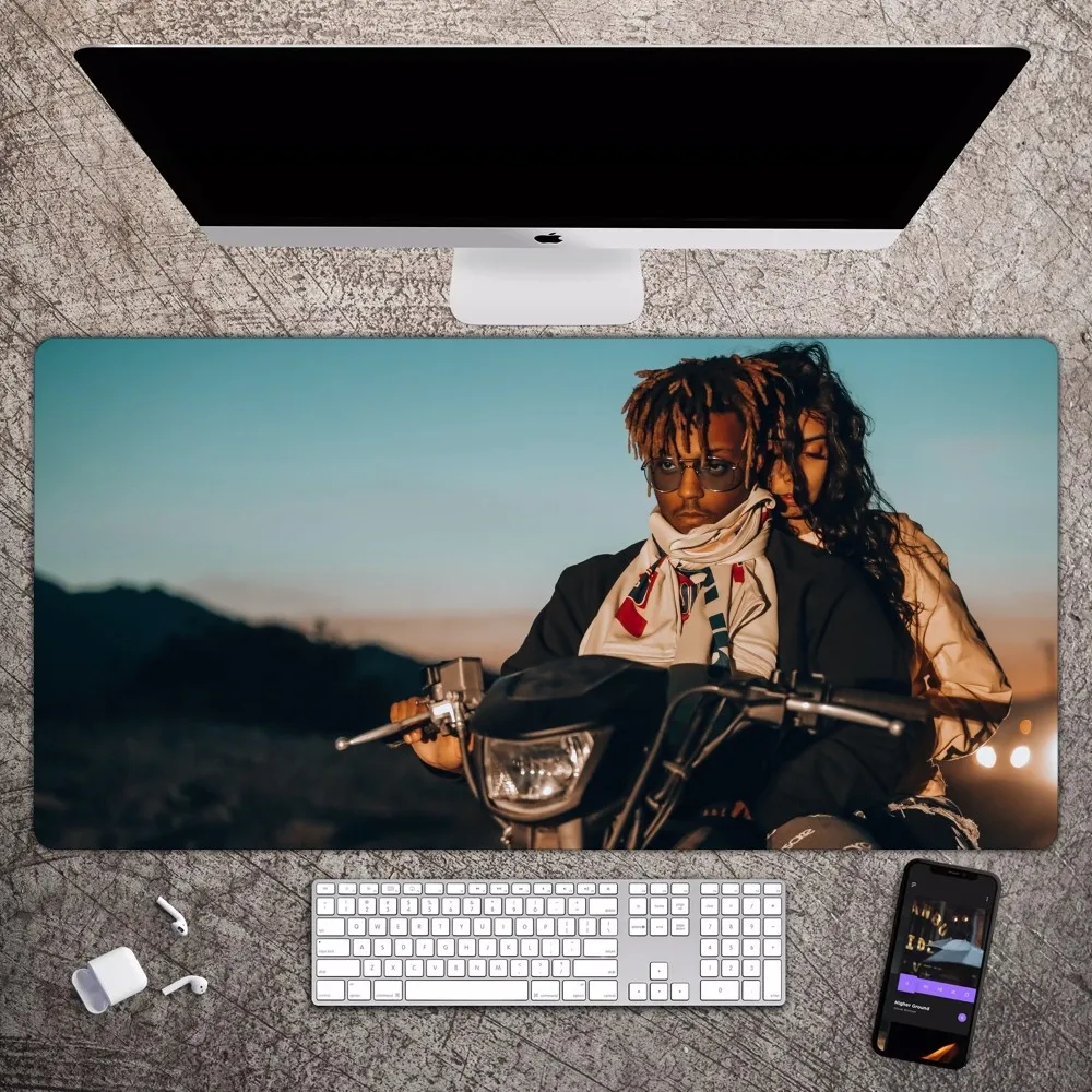 Juice Wrld Rapper Mousepad Grote Gaming Reken Gamer Pc Toetsenbord Muis Mat