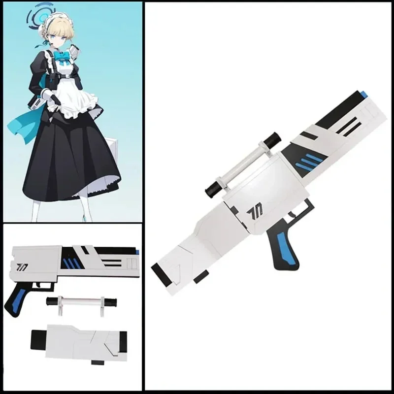 Asuma Toki Cosplay Kostüm Spiel Anime blau Archiv Frauen Lolita Dienst mädchen Uniform Kopf bedeckung Schuhe Requisite für Unisex Halloween