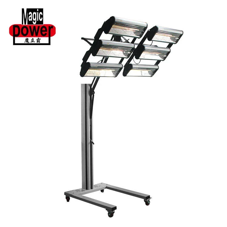 

TLF KARJOYS Paint Baking Lamp 6000W Paint Drying Heater for Car Painting Spray Booth Lamp for Heating