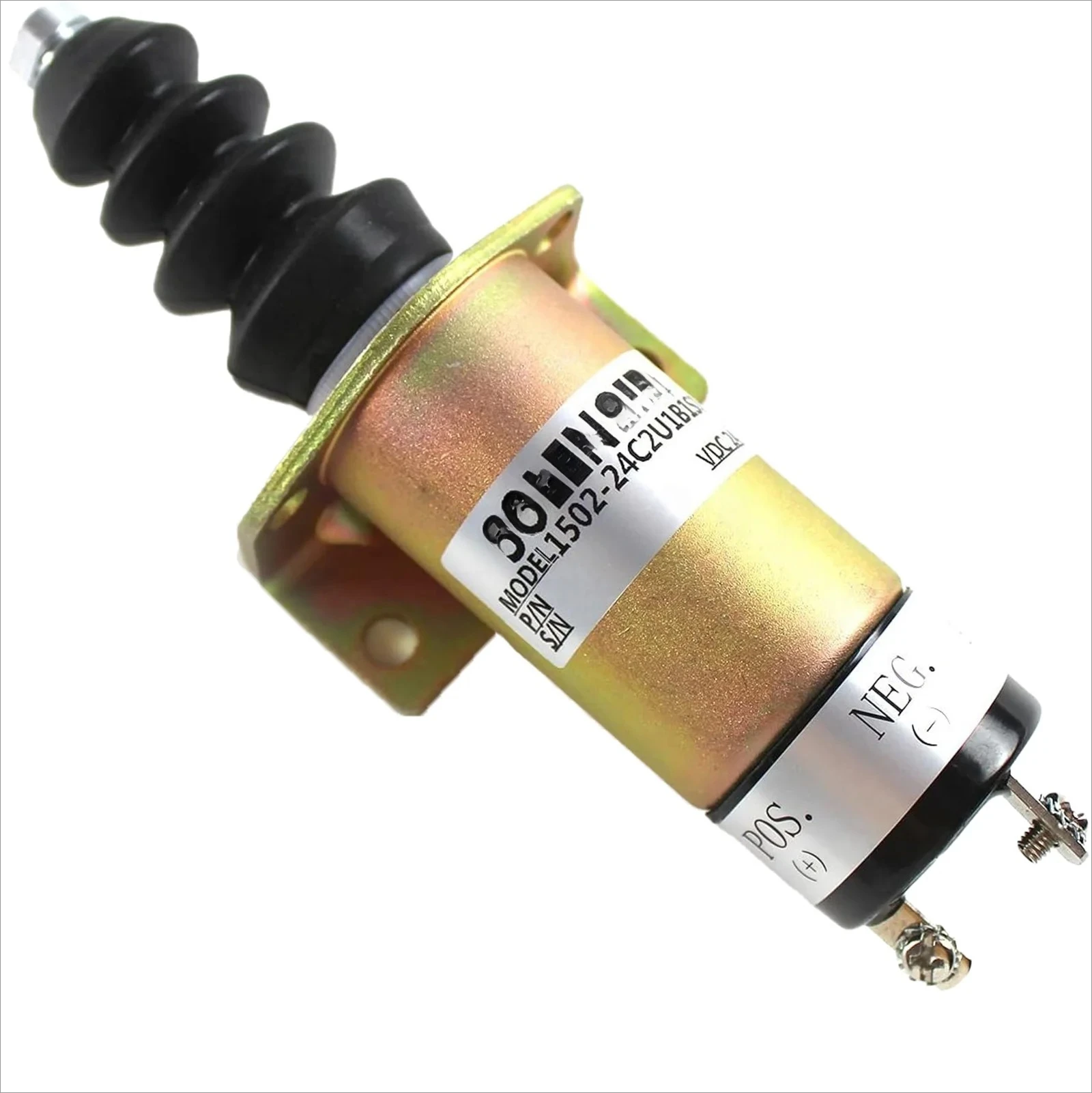 24V Cut Off Switch Fuel Shut Off Solenoid Valve 1502-24C2U1B1S1 For Diesel Fuel Engine