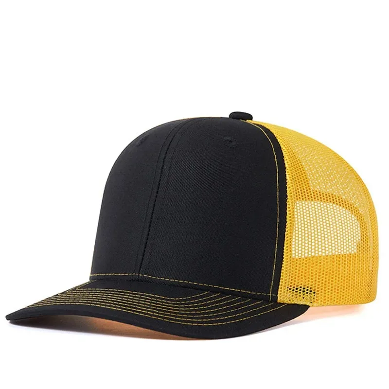 1PC Heißer Verkauf Unisex Kappe Leichte Gebogene Krempe Stil Trucker Hut Männer & Frauen Casual Outdoor Atmungsaktive Sommer Kappe – Detail 12