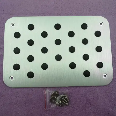DEE For AUDI Q3 Q5 Q7 TT A1 A4L A4 A5 A6 A6L A7 A8 S3 S5 S6 S7 Universal Floor Carpet Mats Pedal Pads Footrest Plate Pad sticker