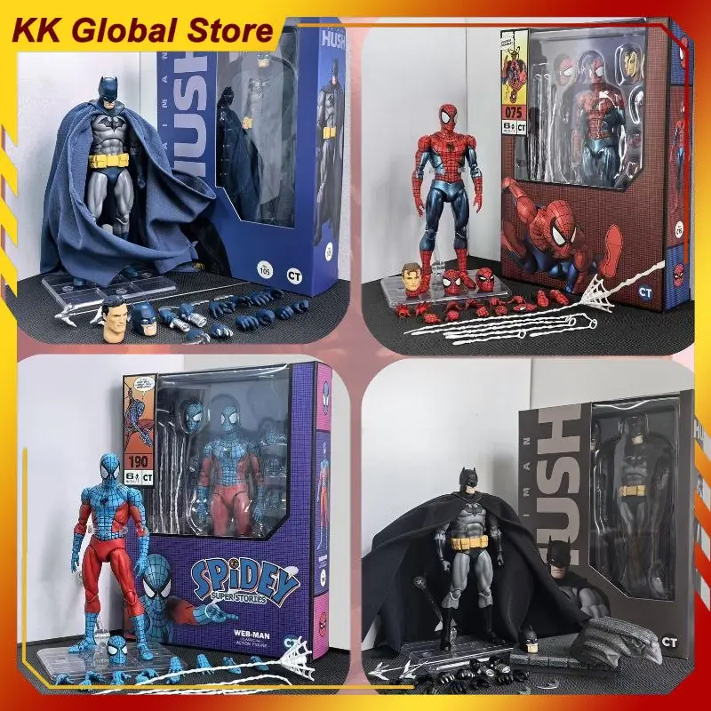 

15 см имя фильма «Мстители», Человек-паук, Бэтмен, модель периметра, подвижные украшения для суставов, рождественские подарки, игрушки