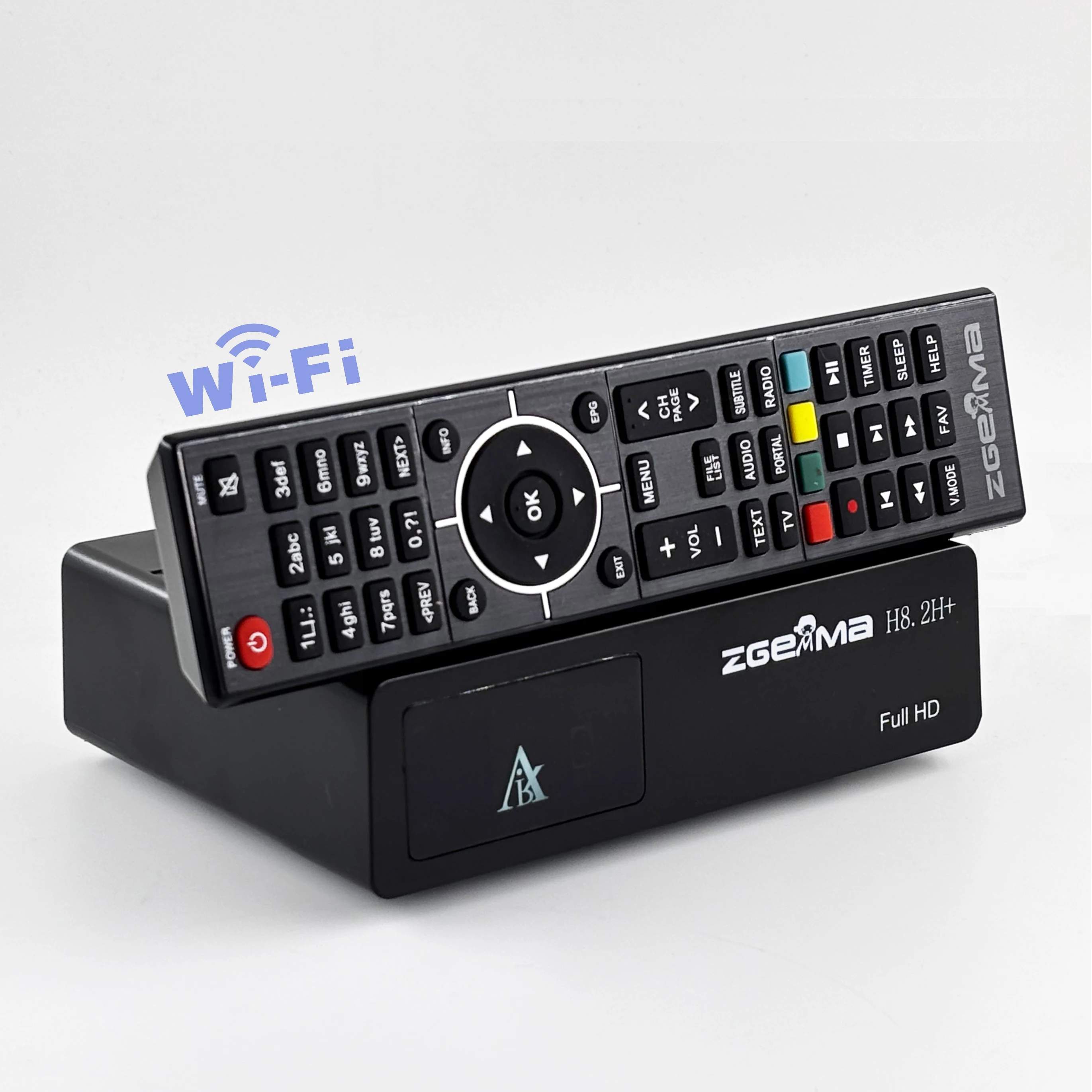 Decodificador de TV digital ZGEMMA H8.2H+ FULL UHD TV Box Linux OS E2 Dual Core H.265/HEVC DVB-S2+T2/C Sintonizador combinado