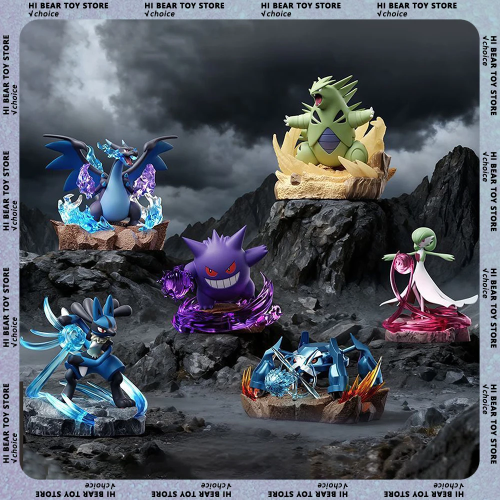 

Оригинальная фигурка PokéMon Charizard Gengar из серии "Битва до последней секунды" - миниатюрная статуэтка, коллекционная модель, игрушка, подарок для детей.