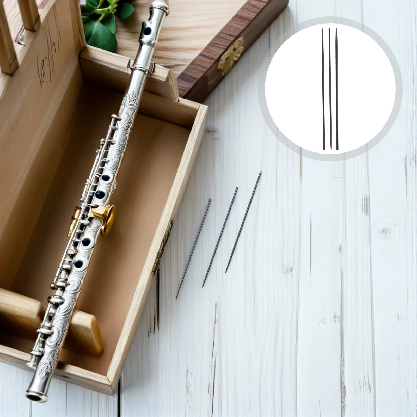 

30Pcs Saxophone Needle Springs 0.8 0.9 1Mm Metal Repair Accessories DIY Instrument Clarinet Needles Smooth Playing Beginners
