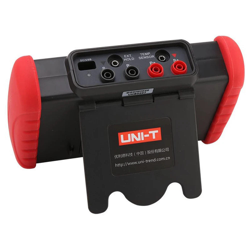 UNI-T UT677A Tester per batterie automobilistiche che carica la batteria Tester di resistenza interna test di salute delle batterie al litio per uso