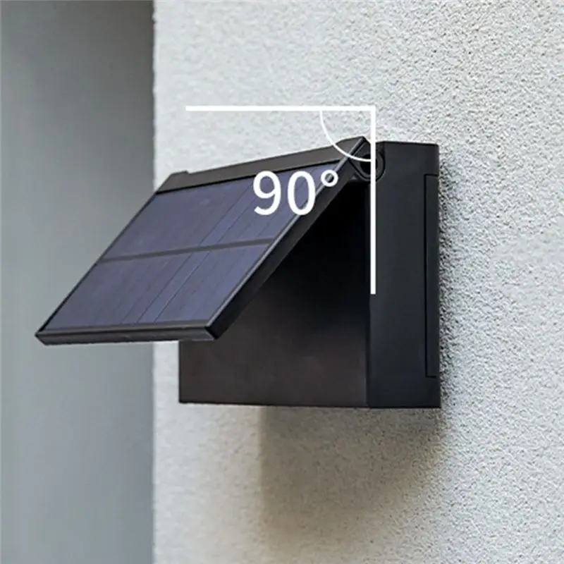 

Lively-Солнечный настенный светильник-Светодиодный уличный настенный солнечный светильник, водонепроницаемое садовое украшение стены, освещение для виллы, патио, лестницы, коридора