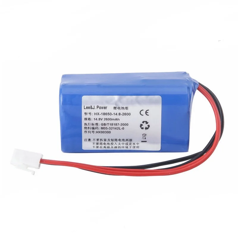 

Аккумулятор ЭКГ для Carewell ECG-1103,ECG-1103B,ECG-1106G,SD-700C HX-18650-14.4-2000,M05-32202L-08,WPH07-0112,KMD-18650-14.4-2200