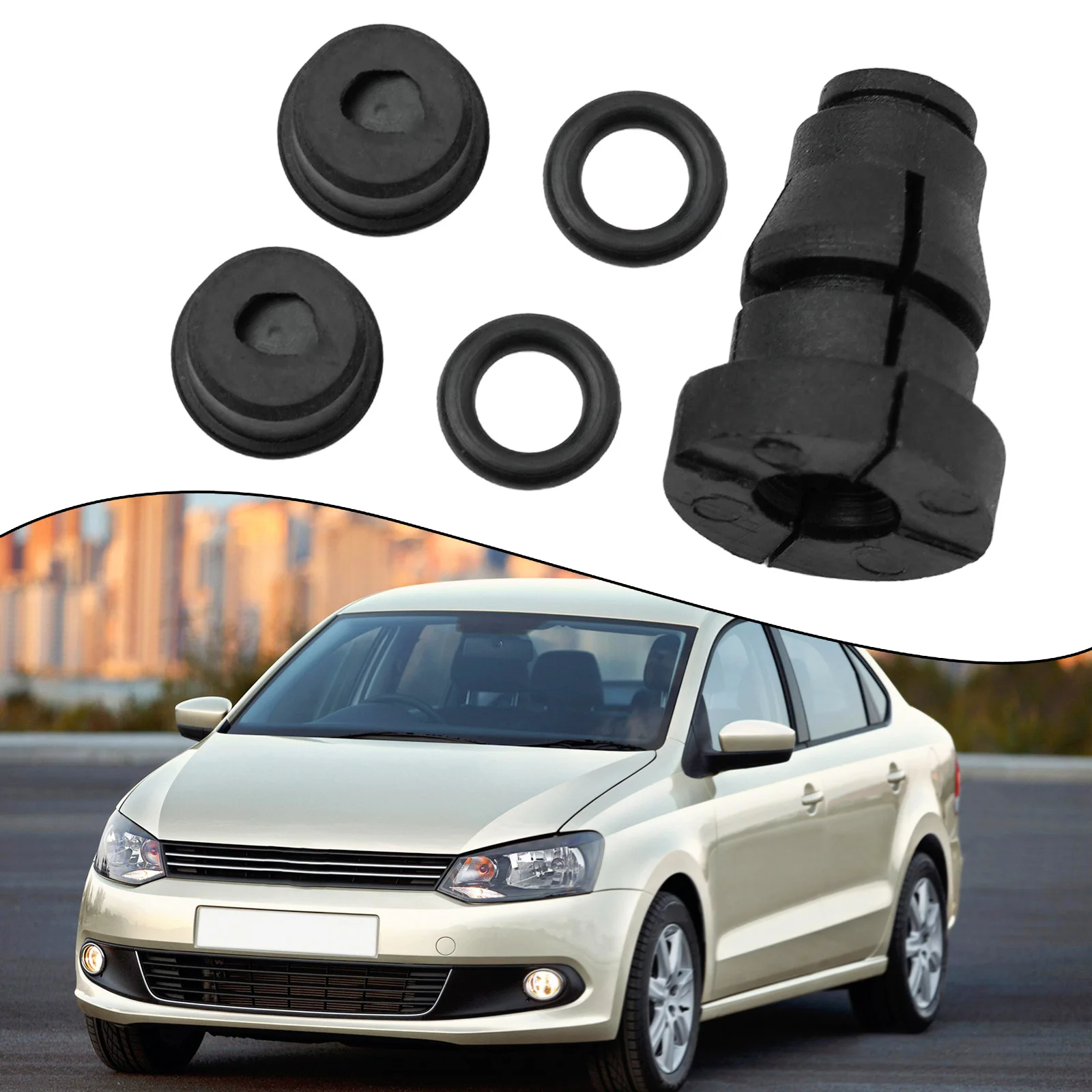 

5 шт./компл. главный цилиндр сцепления, масляная труба, прокладка, ремонтный комплект уплотнений 1K 0721741 ,1К 0798741 Сменные аксессуары для автомобиля Ford