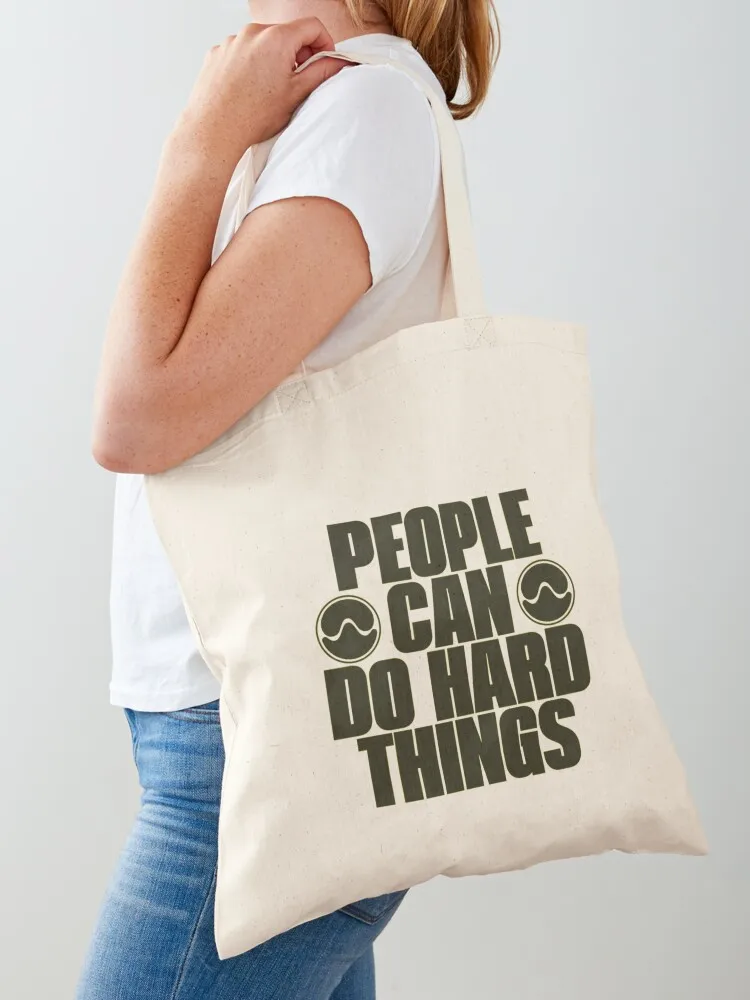 People Can Do Hard Things Lime Green Lady Gaga Chromatica Tote Bag Canvas bag personalized tote Canvas Tote Bag