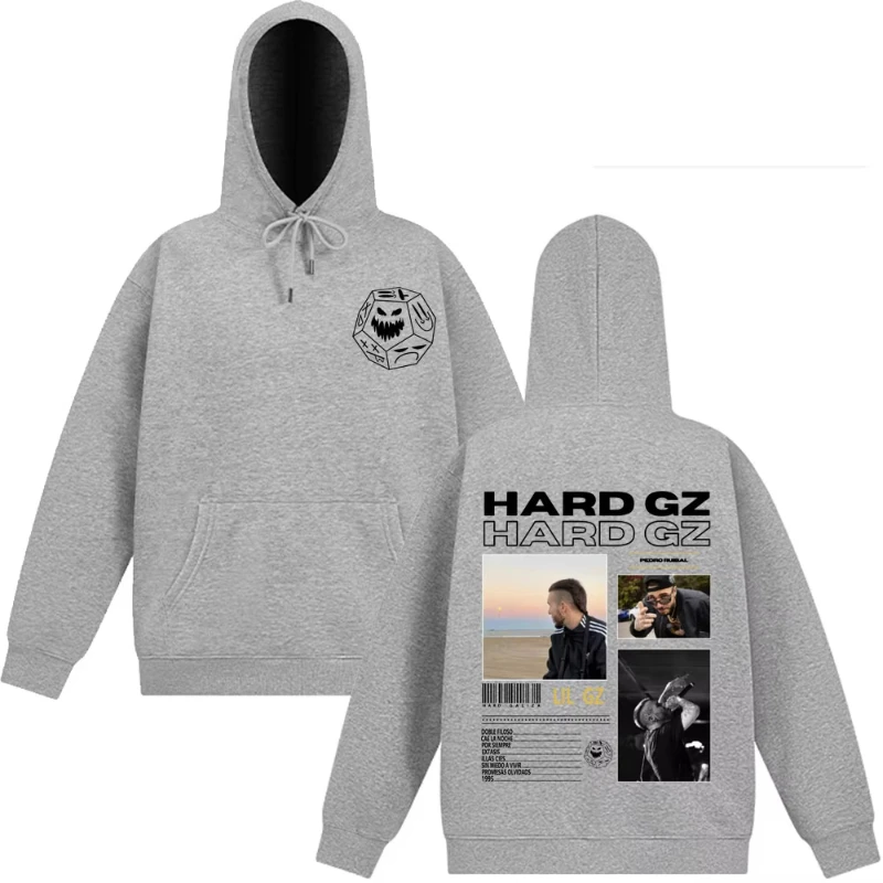 هارد GZ Tour 2025 الرجال مغني الراب هوديي العصرية الهيب هوب هوديي عالية الجودة عارضة هوديي الشارع الشهير #1