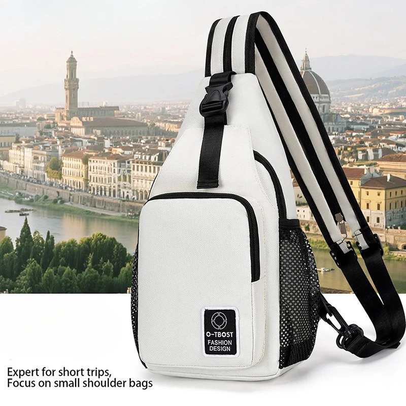 

Men's Business Nylon Cloth Shoulder Bag, Simple and Casual, Large Capacity Crossbody Bag, Briefcase, Men's Commuting Bag