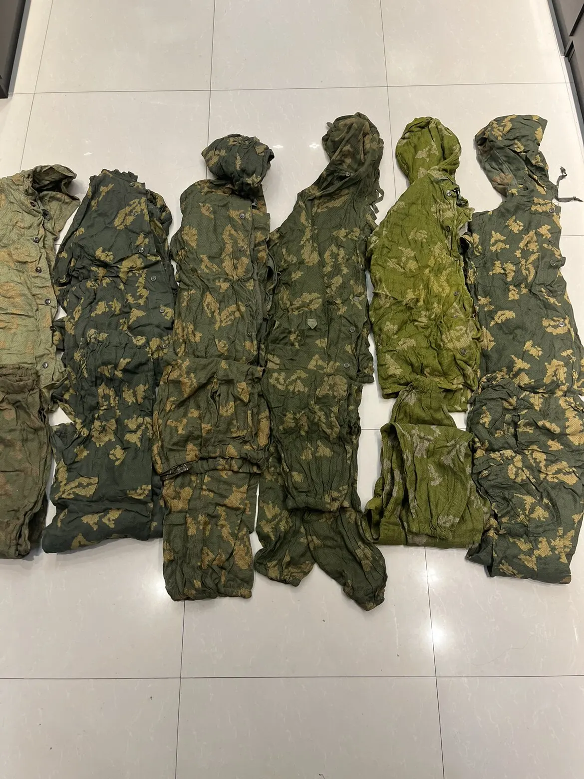 

Soviet sack cover, dry leaf breathable mesh shirt, jungle standard field suit