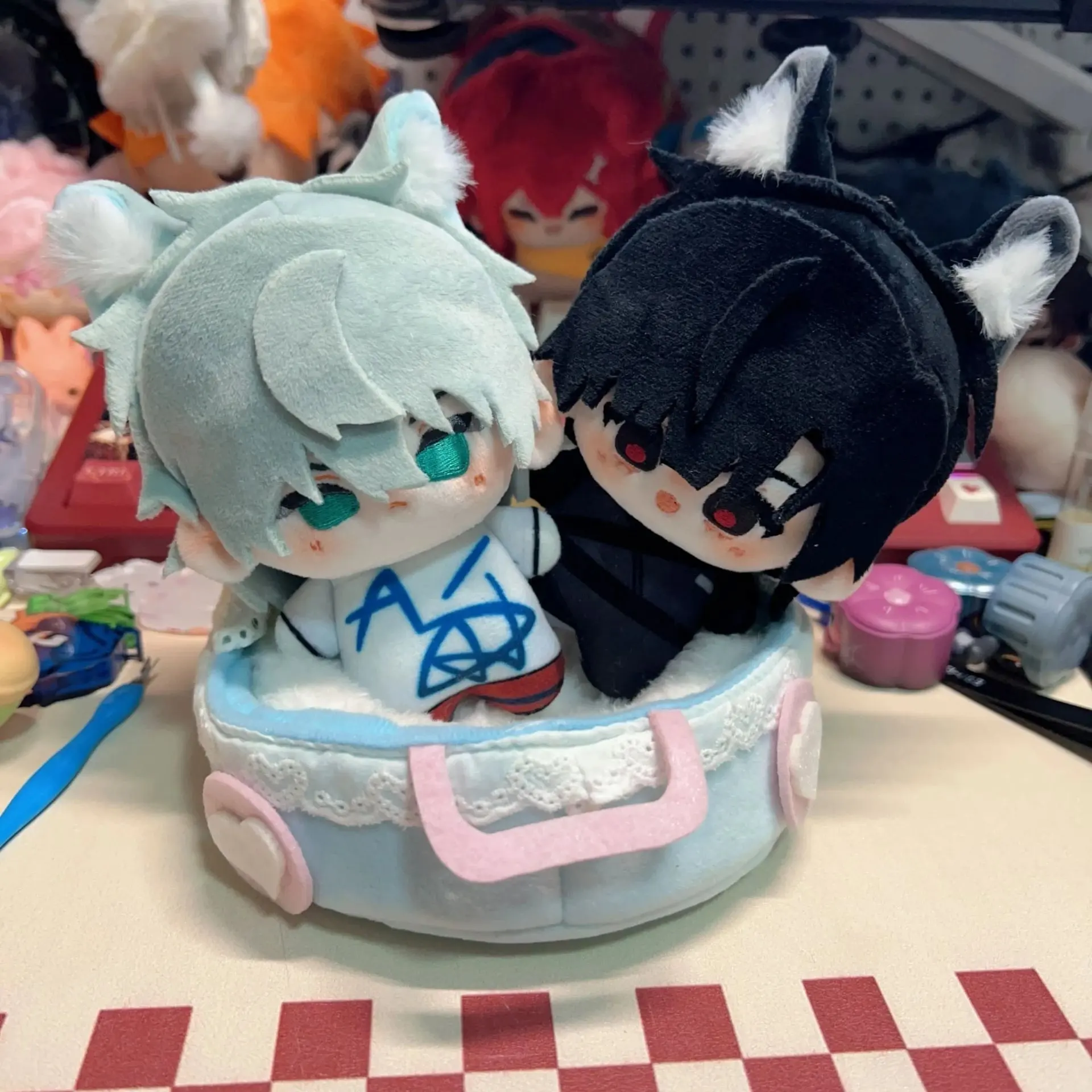 2025 New In Stock 10cm Alien Stage Ivti Ivan Till Naked Dolls Pillows Fans Gift Plush Doll