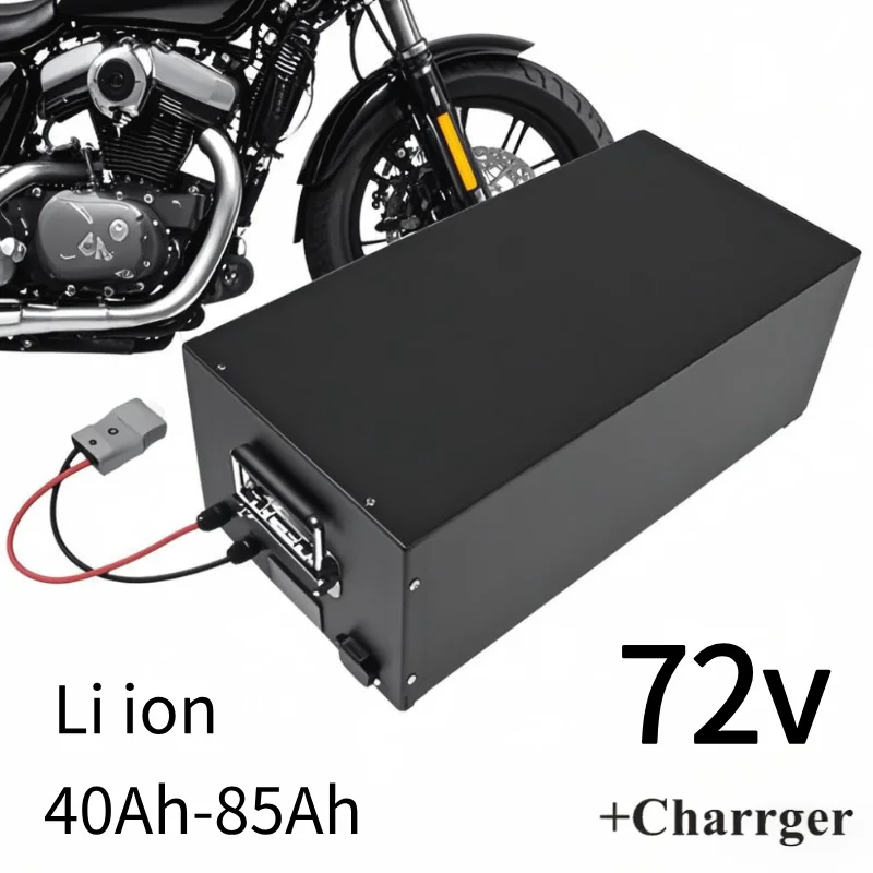 

atería iones de litio 72V 40AH 50AH 60AH 70AH с BMS для спорта на велосипеде для гольфа вместо педали электрического мотоцикла
