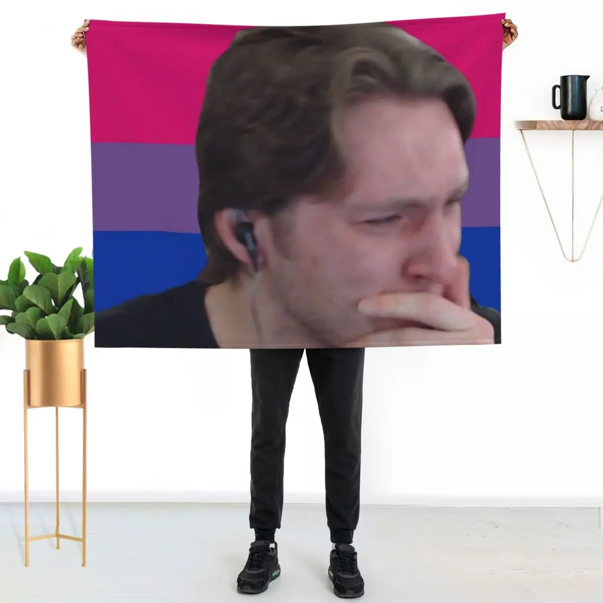 

Jerma985 Throw Blanket Cozy Home Blanket Gift for Christmas Holiday