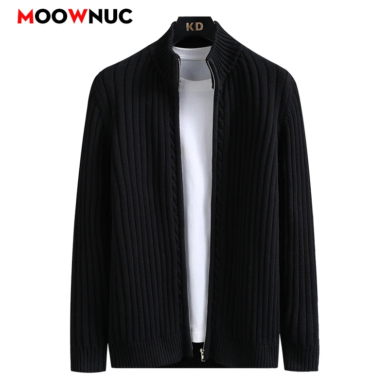 Streetwear Men\'s Clothing Cardigan Sweater For Men Spring  Men\'s Sweat-shirt Knit Autumn Fashion Casual Hombre Warm Solid Male