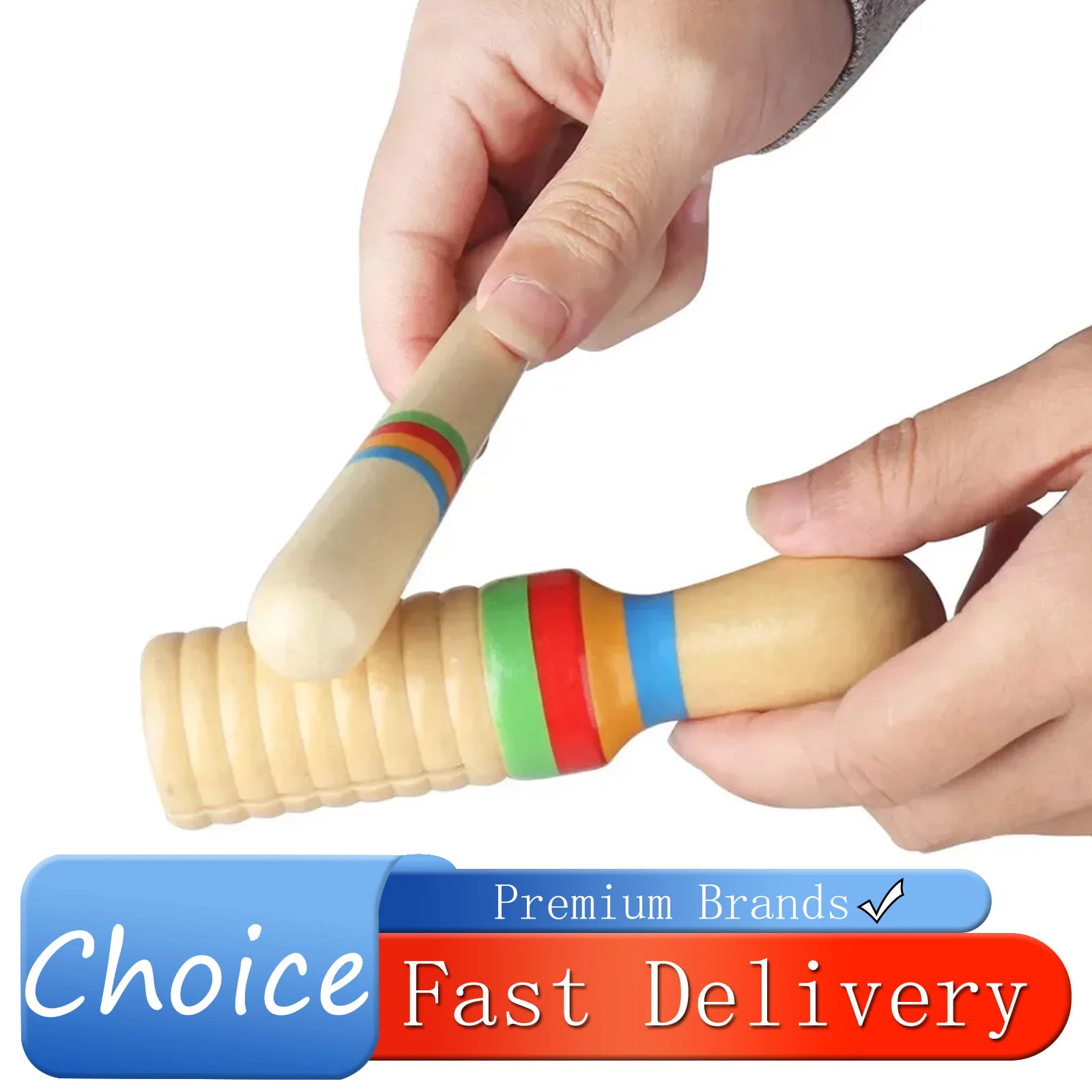 IRIN Orff Single Ringing Drum Percussion Instruments Wooden Small Single-threaded Ring Percussion Cylinder Kids Gift Educational
