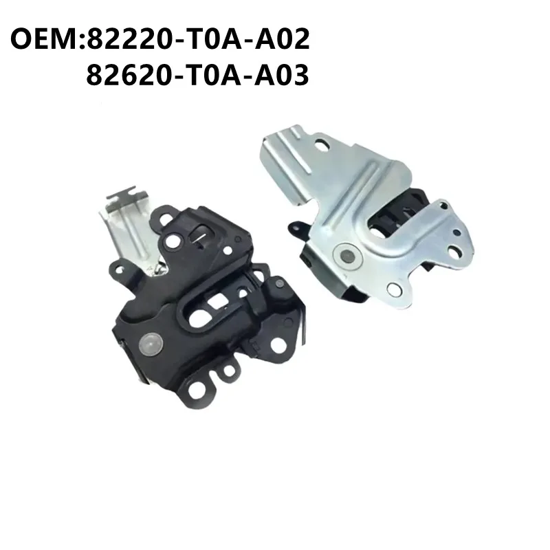 82220-T0A-A02 82620-T0A-A03 Car Backrest Lock for 2012-2016 Honda CRV Rear Seat Lock Latch ABS Stainless Steel Wear Resistant