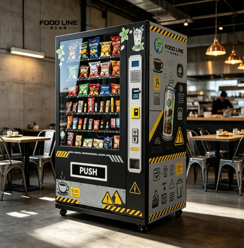 Refrigerated Vending Machine 15.6 Inch Touchscreen Compressor Cooling 300 600Pcs Capacity SDK Support For Commercial