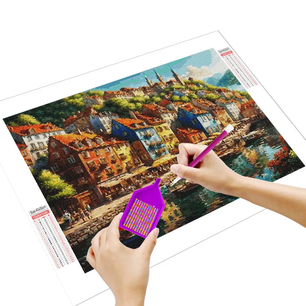 ديزني الماس اللوحة الكرتون حورية البحر الصغيرة DIY 5D فسيفساء عرض ارييل الأسماك جدار الفن ديكور المنزل