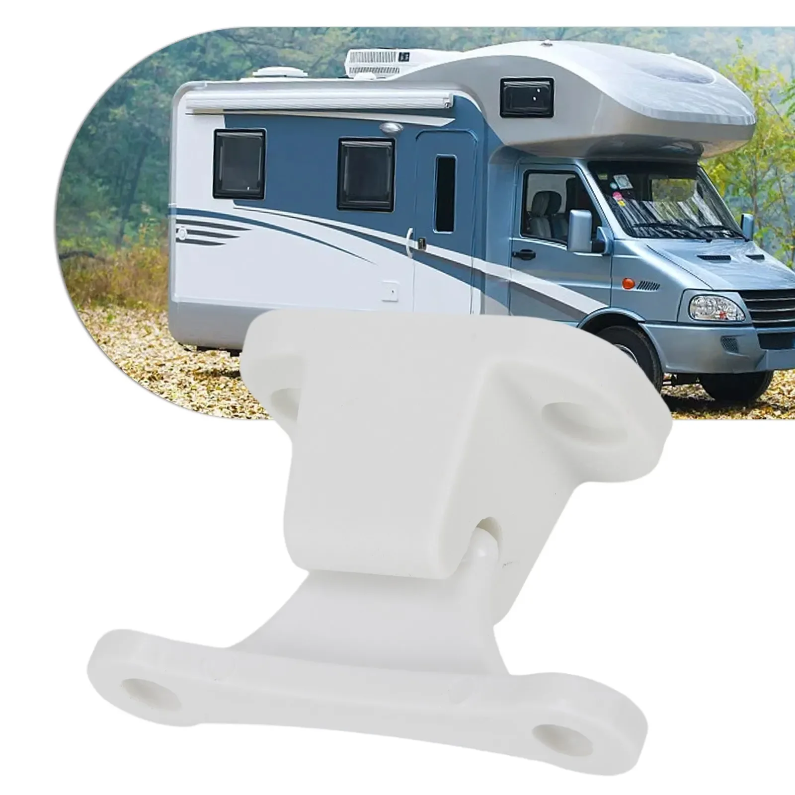 

1* Catch Door Retainer Catch Caravan For ABI For Award For Elddis Holder Main Door Catch Retainer Plastic White