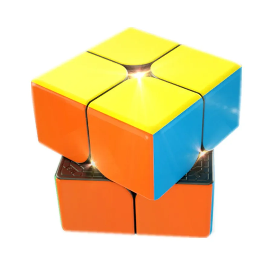 Yuxin Little Magic 2x2 3x3 v2 M Magic Magnetic Cubing Speed Professional Cubo Magico Puzzle Toys For Children Kids Gift