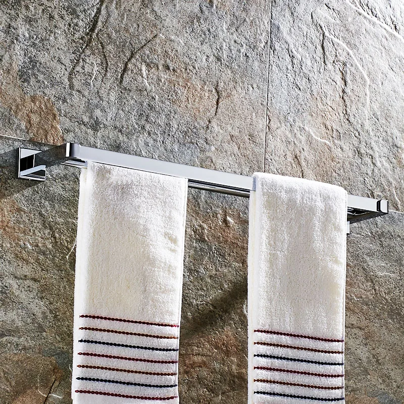 Towel Racks Bathroom Wholesale Wall-mounted Double Towel Racks