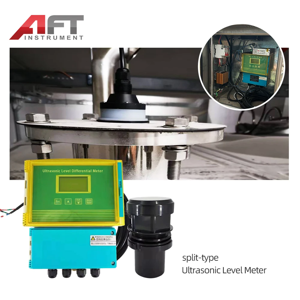 

High Stable Long Distance Self-Developed OEM Service Non-Contact Split Ultrasonic Level Meter for Hazardous Areas