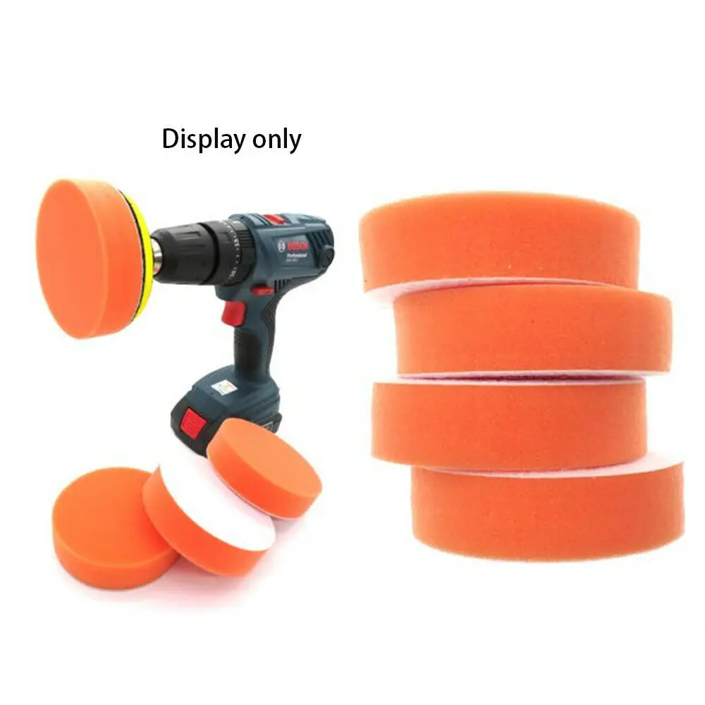 3 "นิ้ว80Mm Polisher ขัดทำความสะอาดแผ่นสำหรับเจาะฟองน้ำบัฟเฟอร์ Waxing Buffing แผ่นขัดกระดาษทราย Buffing แผ่น