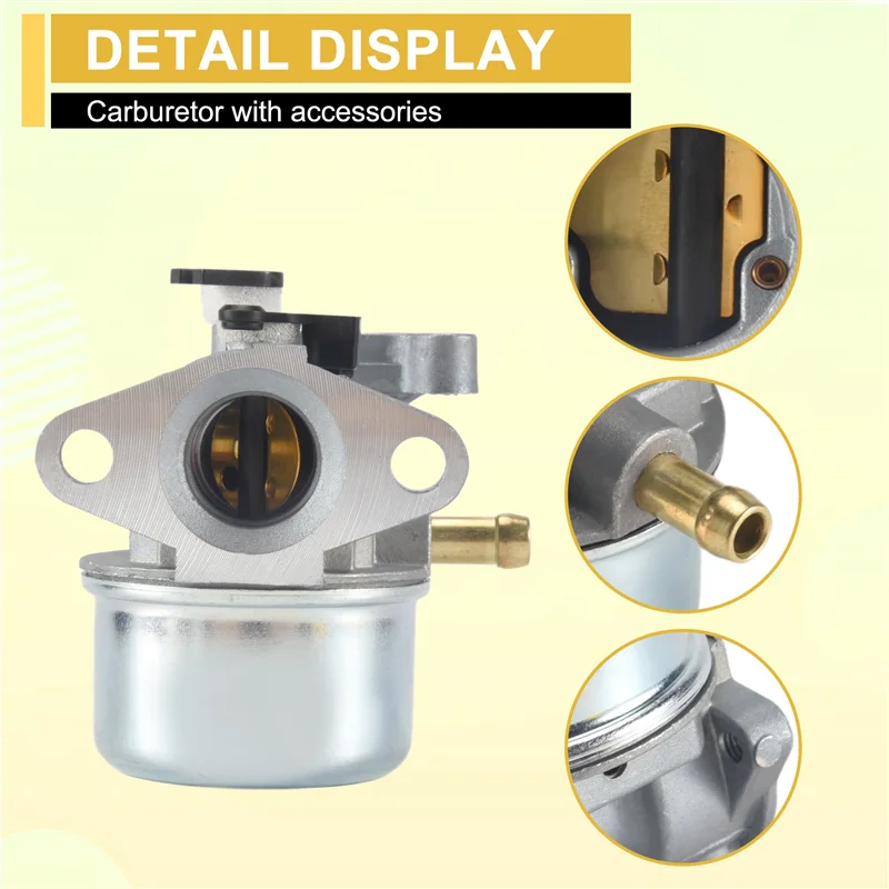 Karburator Karbohidrat untuk Briggs & Stratton 799871 790845 Menggantikan Bagian Lama Abu-abu