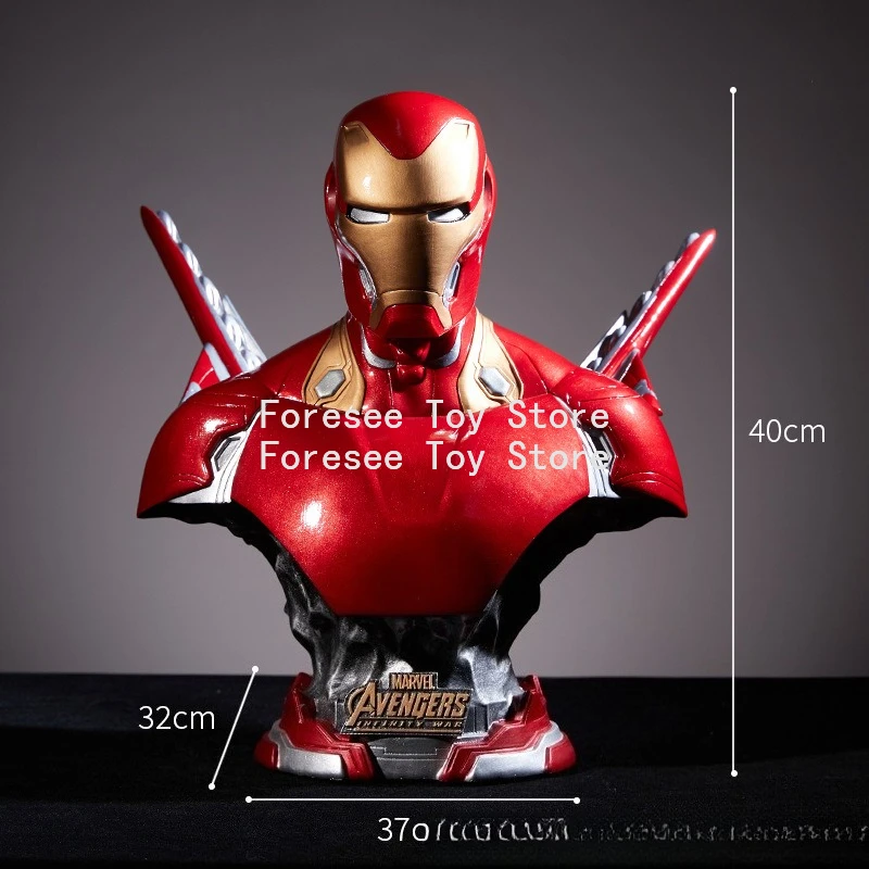 Nuovo 40-53 cm Iron Man MK50 MK43 Figura The Avengers Anime Figure Collection Desktop Ornament Decorazioni Migliori regali per i bambini