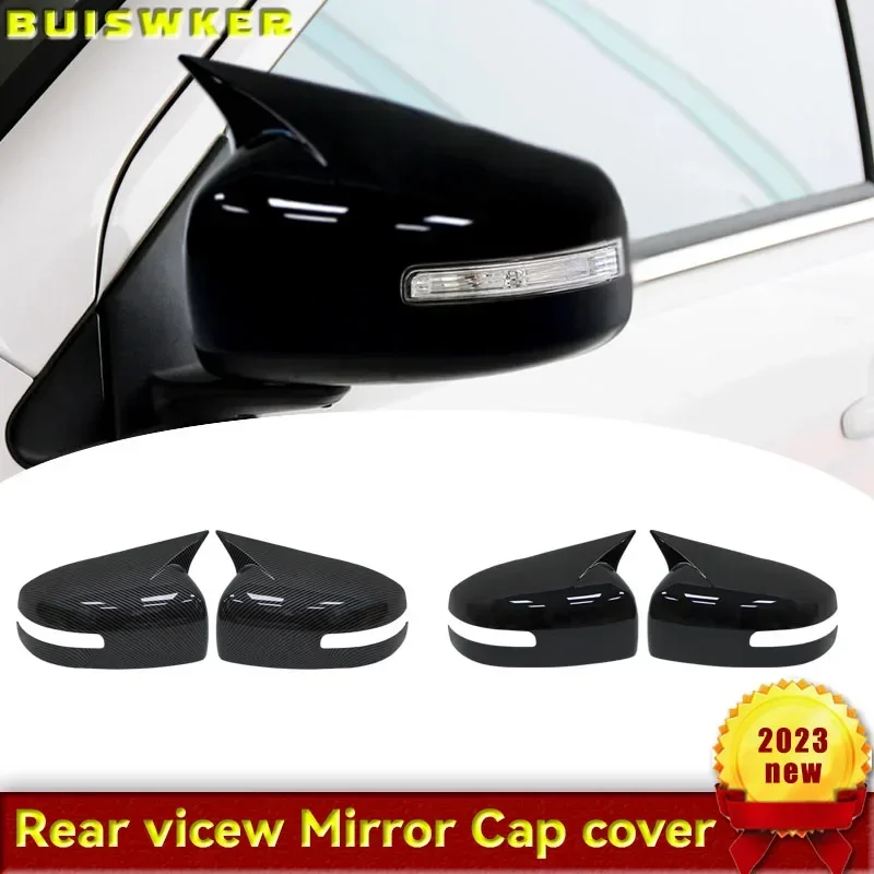 For Mitsubishi Lancer X 10 EX EVO 2013-2016 Side Door Rearview Mirror Cover Trim Car Styling Accessories Auto Part