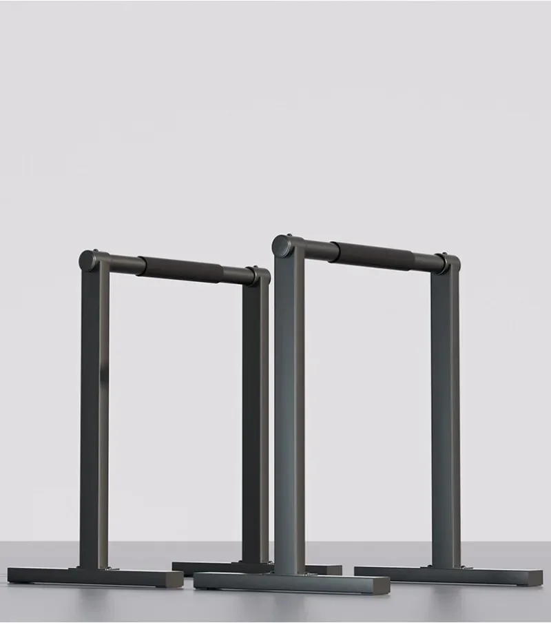 Adjustable Height Parallel Bars Pull Up Dip Station, Split Design Multifunctional Indoor Chest Arm Workout Portable Fitness Trai