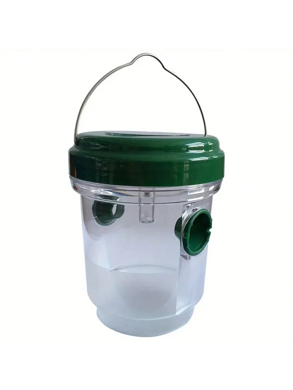 2 шт., уличная ловушка для насекомых на солнечной энергии, водонепроницаемая нетоксичная многоразовая портативная ловушка для пчел, привлекающая светодиодная ловушка для Tr